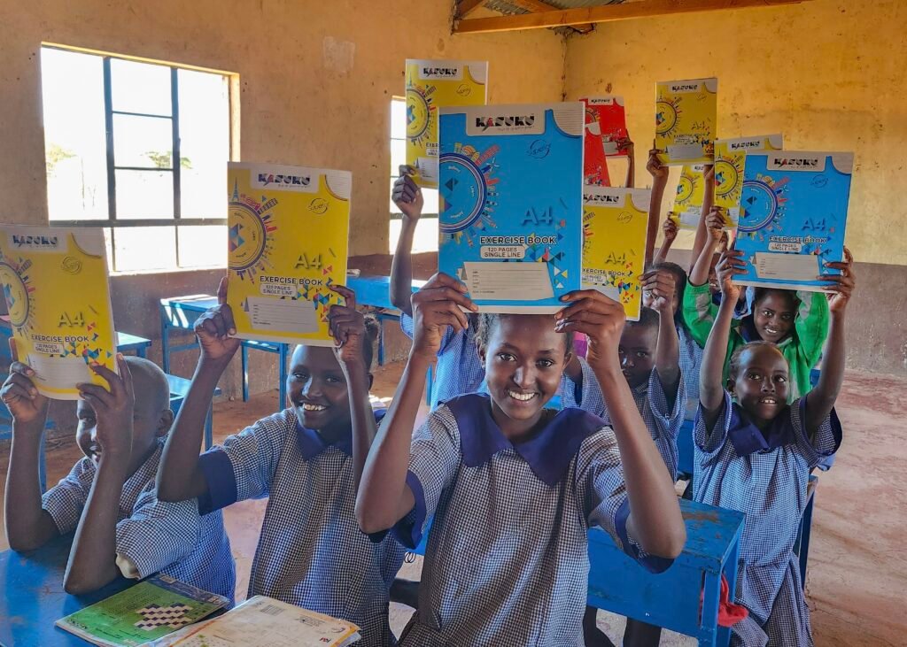 Notebooks Donated to Faith Primary School, 2023